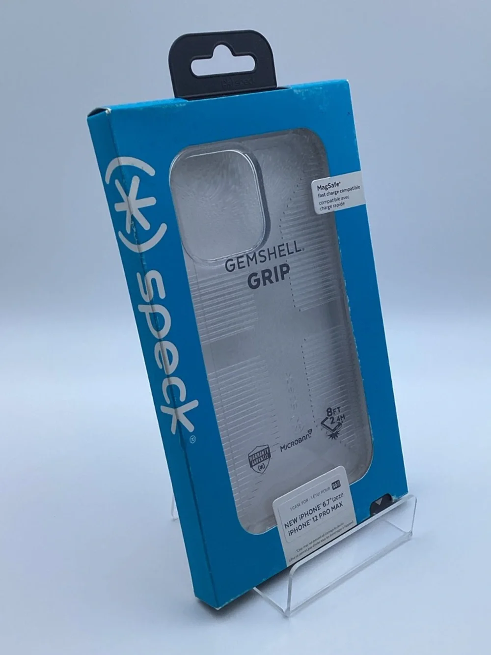 Speck Gemshell Grip Clear/Translucent iPhone 12 Pro Max Case